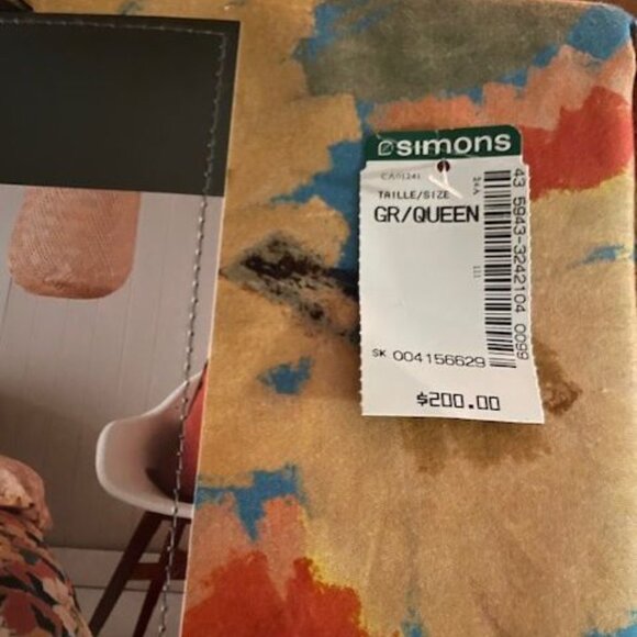 NWT Kas Australia Glowing Garden Queen Duvet Cover Set - Picture 6 of 6